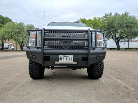 Road Armor 11-16 Ford F-250 Vaquero Front Bumper Full Guard - Tex Blk - 611VF6B