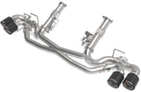AFe MACH Force-Xp 304 Stainless Steel Cat-Back Exhaust Carbon 2020 Chevrolet Corvette C8 - 49-34124NM-C