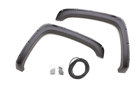 Lund 99-07 Chevy Silverado 1500 RX-Rivet Style Textured Elite Series Fender Flares - Black (2 Pc.) - RX103TA