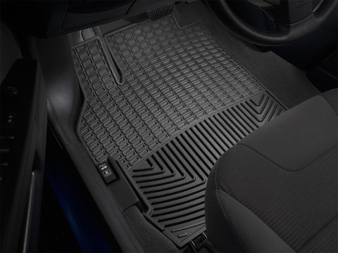 WeatherTech 2015+ Ford F-150 Front Rubber Mats - Black - W345