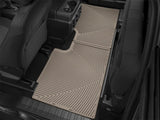 WeatherTech 2015+ Ford F-150 SuperCab Rear Rubber Mats - Tan - W358TN