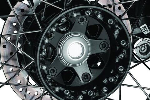 Kuryakyn Lodestar Rear Axle Sliders-BMW-Silver - 3808