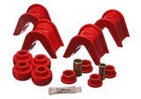 Energy Suspension 76-77 Ford Bronco/66-72 F-100/F-150 Red 4 Deg Offset Complete 14 Pc C-Bushing Set - 4.7105R