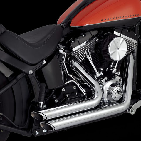 Vance & Hines 12-17 Harley-Davidson Softail Shortshots Staggered PCX Full System Exhaust - 17325