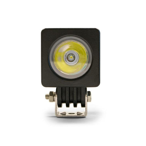 DV8 Offroad 2in Square Off Road Light 10W Spot 10W LED - Black - S2.1E10W10W