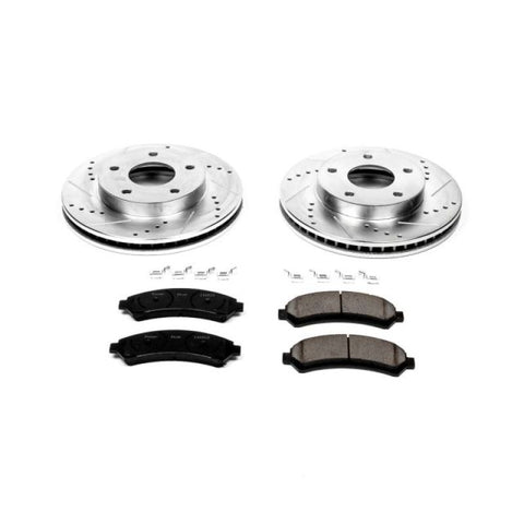 Power Stop 97-05 Chevrolet Blazer Front Z23 Evolution Sport Brake Kit - K2004