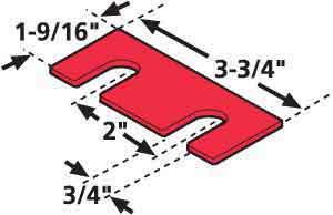 SPC Performance FRTLNR SHIM 1/8in. (6) - 35022