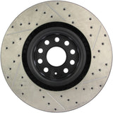 StopTech 09 VW Passat CC / 06-09 Passat Slotted & Drilled Right Front Rotor - 127.33112R