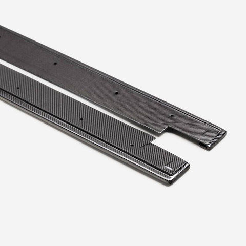 Seibon 2023+ Toyota GR Corolla MB-Style Carbon Fiber Side Skirts - SS23TYGRCOR-MB