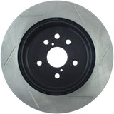StopTech Power Slot 06-09 Lexus GS Series / 06-10 IS350 Rear Right Slotted Rotor - 126.44141SR