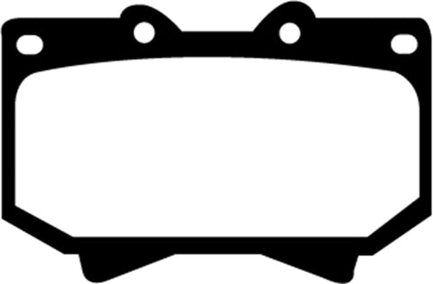 EBC 98-07 Lexus LX470 4.7 Bluestuff Front Brake Pads - DP51319NDX