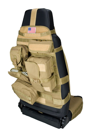 Rugged Ridge Front Cargo Seat Cover Tan 76-20 CJ/Jeep Wrangler /JT - 13236.04