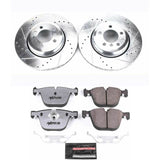 Power Stop 02-05 BMW 745i Rear Z26 Street Warrior Brake Kit - K2086-26