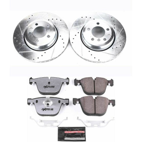 Power Stop 02-05 BMW 745i Rear Z26 Street Warrior Brake Kit - K2086-26