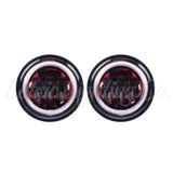 Letric Lighting 4.5 Passg Lamps Red/Full Halo - LLC-LPL-RH