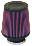 K&N Universal Rubber Filter 3 1/2inch ID FLG / 6inch Base / 4-5/8inch Top / 6inch Height - RE-0950