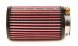 K&N Universal Clamp-On Air Filter 2-7/16in FLG / 3-1/2in OD / 6in H - RU-0820