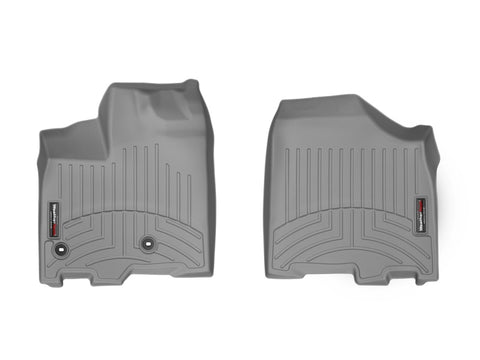 WeatherTech 13+ Toyota Sienna Front FloorLiner - Grey - 464751