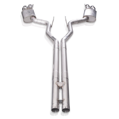 Stainless Works 18+ Ford Mustang GT Redline H-Pipe Performance Connect Cat-Back Exhaust - M18CBHPC