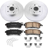 Power Stop 15-18 Subaru Legacy Front Z17 Evolution Geomet Coated Brake Kit - CRK7356