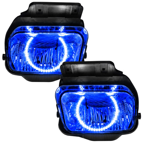Oracle Lighting 03-06 Chevrolet Silverado Pre-Assembled LED Halo Fog Lights -Blue - 8900-002