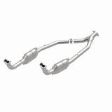 MagnaFlow Direct Fit Catalytic Converter OEM 2003 Land Rover Discovery Underbody - 4551028