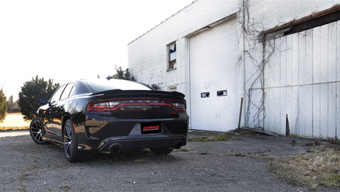 Corsa 15-16 Dodge Charger SRT / Scat Pack / R/T 6.4L Black Sport Cat-Back Exhaust - 14995BLK