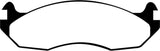 EBC 99 Hummer H1 Alpha 6.6 TD Greenstuff Rear Brake Pads - DP61782