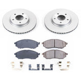 Power Stop 03-04 Infiniti M45 Front Z17 Evolution Geomet Coated Brake Kit - CRK152