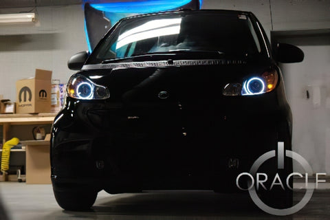 Oracle 08-13 Smart ForTwo LED Headlight Halo Kit - Blue - 2677-002