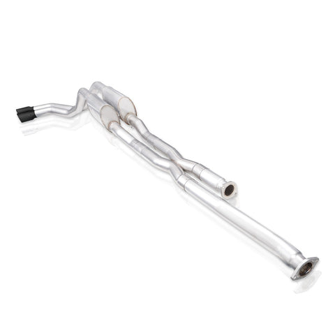 Stainless Works 2014+ Toyota Tundra 5.7L Redline Series Cat-Back Exhaust w/Black Tips - TOYT14CBR-B