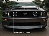 Raxiom 05-12 Ford Mustang GT LED Halo Fog Lights (Smoked) - 49134