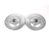 Power Stop 14-19 Chevrolet Corvette Front Evolution Drilled & Slotted Rotors - Pair - AR82171XPR