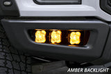 Diode Dynamics 17-20 Ford Raptor SS3 LED Fog Light Kit - White Sport - DD6363