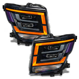 Oracle 21-22 Nissan Titan RGB+W Headlight DRL Upgrade - ColorSHIFT w/ RF Controller - 1463-330
