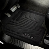 Lund 03-07 Honda Accord Catch-It Carpet Front Floor Liner - Black (2 Pc.) - 583063-B