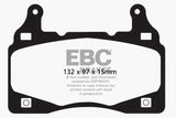 EBC 11-15 Chevrolet Camaro (5th Gen) 6.2 Redstuff Front Brake Pads - DP31895C