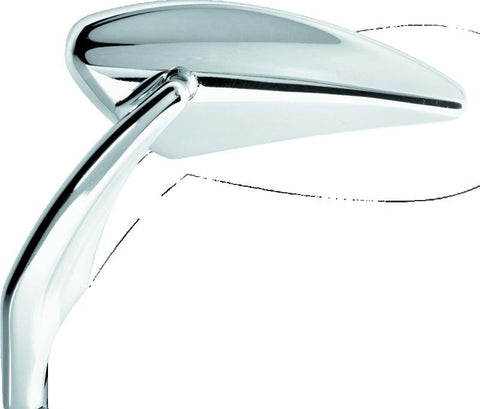 Performance Machine Mirror Assembly Left Torque - Chrome - 0064-2007-CH