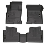 Husky Liners 2022 Ford Escape Hybrid Black Front & 2nd Seat Floor Liners - 95561