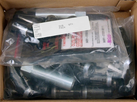 McGard SplineDrive Tuner 8 Lug Install Kit w/Locks & Tool (Cone) M14X1.5 / 1in. Hex - Blk - 65810BK