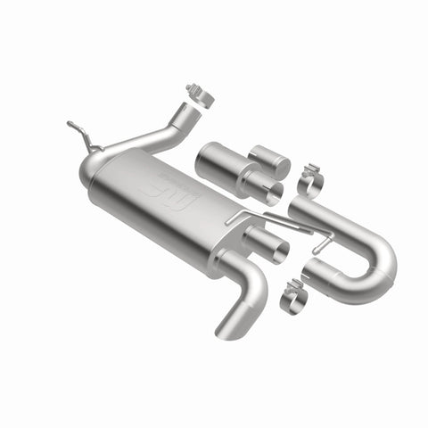 MagnaFlow 07-18 Jeep Wrangler JK Overland Series Axle-Back Exhaust System - 19668