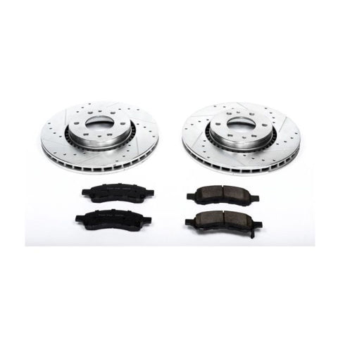 Power Stop 06-07 Buick Rainier Front Z23 Evolution Sport Brake Kit - K2059