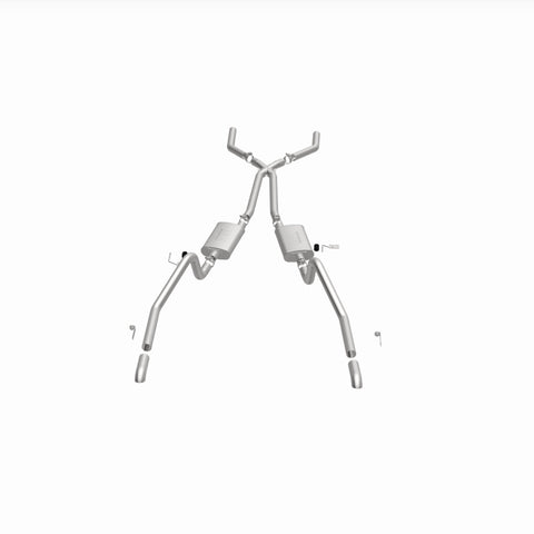 MagnaFlow Sys Cat-Back 70-72 Mopar E-Body 2.5 Cuda - 15851