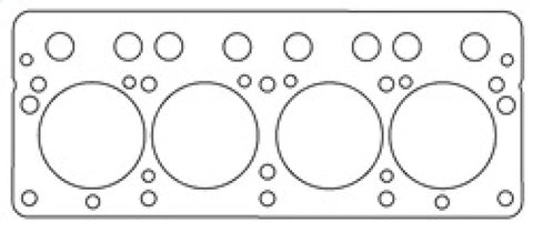 Cometic Triumph 1500cc Spitfire 74mm .043 inch Copper Head Gasket - C4153-043
