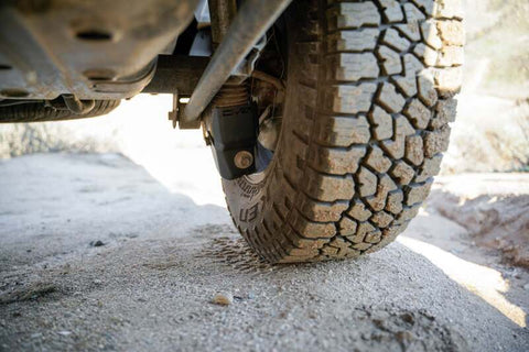 DV8 Offroad 10-23 Toyota 4Runner Rear Shock Skid Plates - SPTF3-01