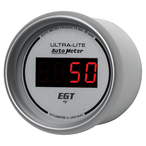 Autometer Ultra-Lite 52MM 0-2000 Degree Digital Pyrometer - 6545
