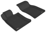 3D MAXpider 2007-2013 Mini Cooper Hardtop/Convertible/Clubman Kagu 1st Row Floormat - Black - L1MN00211509