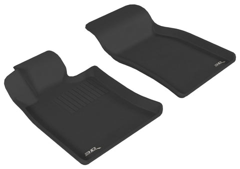 3D MAXpider 2007-2013 Mini Cooper Hardtop/Convertible/Clubman Kagu 1st Row Floormat - Black - L1MN00211509