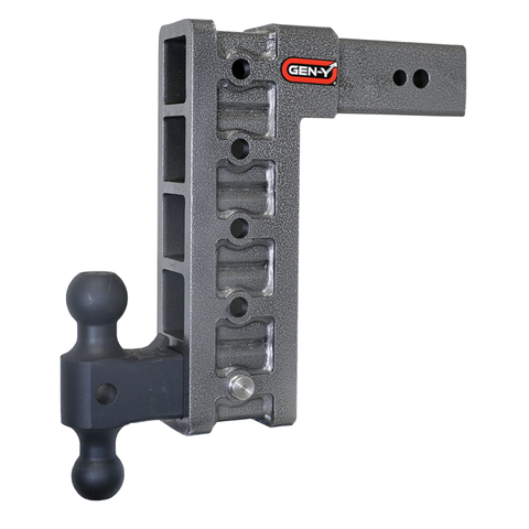 Gen-Y Mega Duty 3in Shank 12in Drop 3.5K TW 32K Hitch w/GH-0161 Dual-Ball - GH-1715