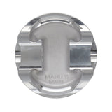 Manley 2018+ Ford Coyote 5.0L 6.75cc Dish 3.667in Bore 12:1 CR 22mm Pin Platinum Pistons - 595905C-8